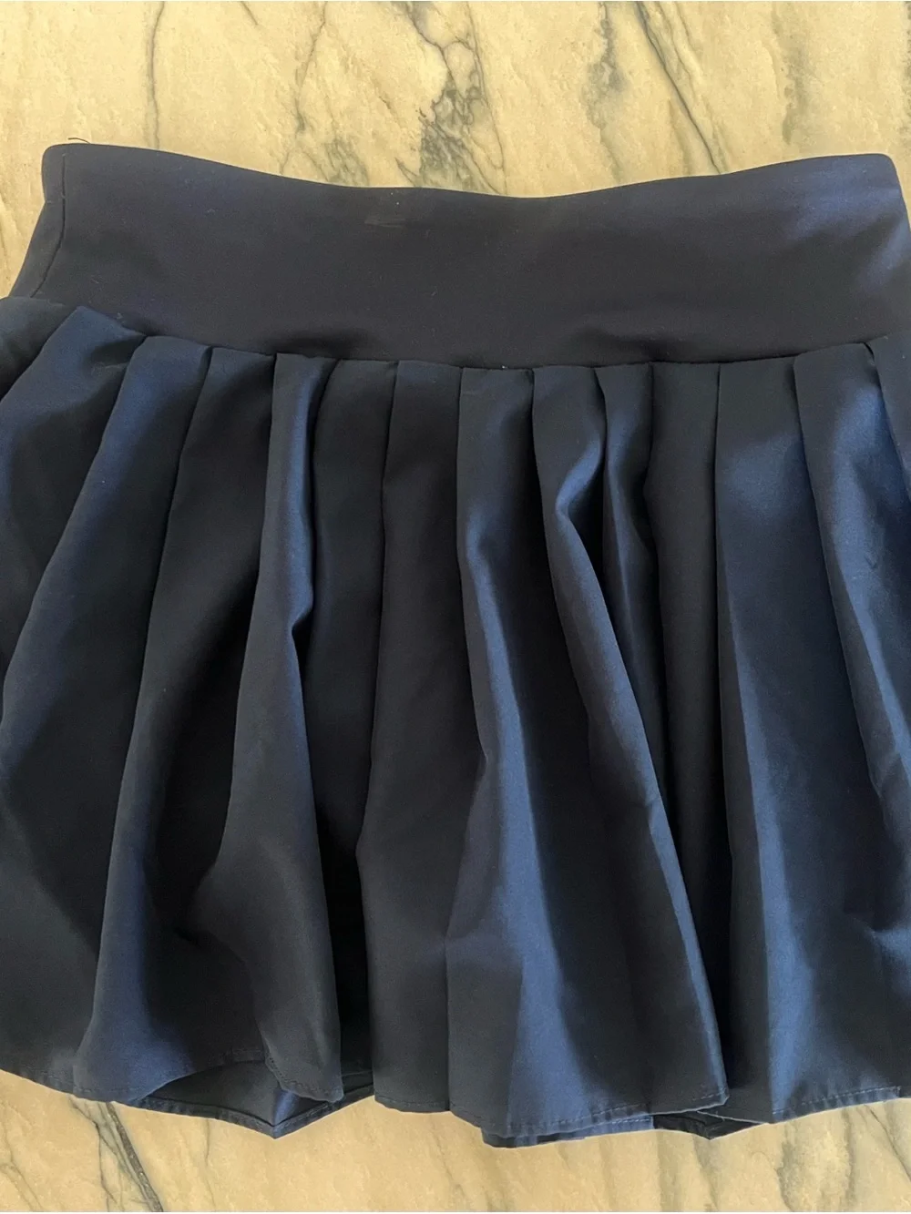 Old Navy Navy Pleated Girls Skort